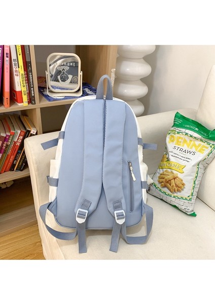 Renk Kontrastı Hafif Sırt Çantası (Yurt Dışından) fırsatları