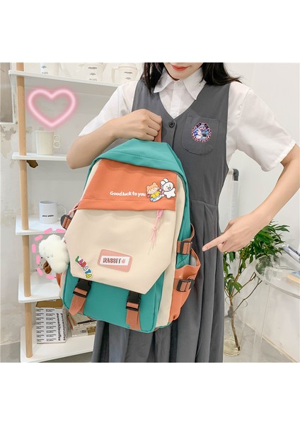 Kontrast Renkli Günlük Sırt Çantası (Yurt Dışından) fiyatları