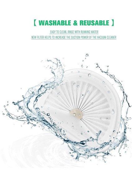 Dustbuster VLPF10 Için 8'li Paket Yedek Vakum Filtreleri, El Vakum Modeli HLVA320J00 ve N575266 (Yurt Dışından) fırsatları