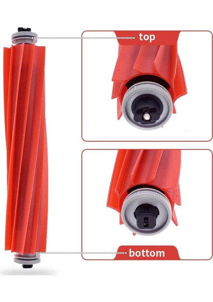 S7 S70 S75 S7MAX Filtre Bezi Yan Fırça Için Ana Fırça (Yurt Dışından)