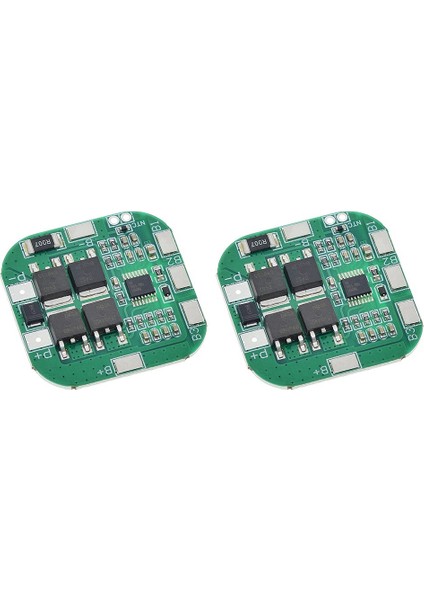2 Adet 4s 14.8V / 16.8V 20A Bms 18650 Lityum Pil Pcb Koruma Levhası Pil Ekolayzır Kurulu Licoo2 LIMN2O4 (Yurt Dışından)