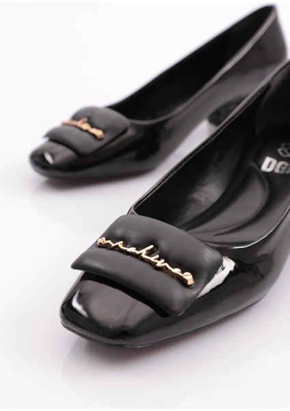 4886 Kadin Kare Tokali Topuklu Ayakkabi fırsatları