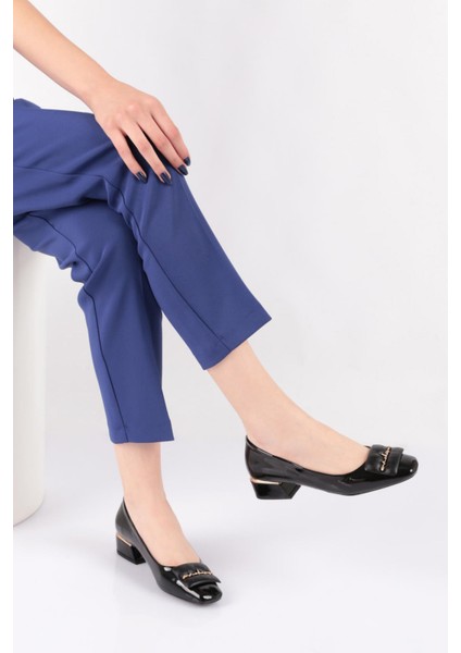 4886 Kadin Kare Tokali Topuklu Ayakkabi indirimleri