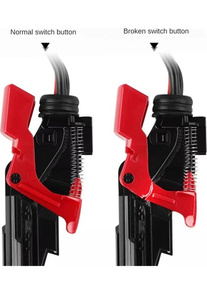 Tetik Anahtarı Düğmesi Değiştirme V10 V11 SV12 SV14 Elektrikli Süpürge Abs Kırmızı Anahtarı Düğmesi Yedek Parça (Yurt Dışından) indirimleri