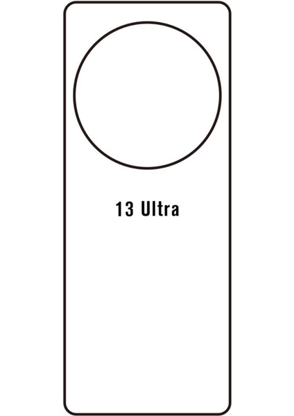 Cda Store Mi 13 Ultra Uyumlu Ön+Arka Body Şeffaf Ultra Koruyucu Nano Jelatin