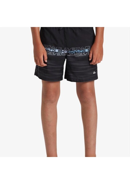 Everyday Wordblock Vly Yth 14 Çocuk Siyah Volley Short modelleri