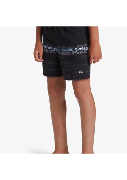 Everyday Wordblock Vly Yth 14 Çocuk Siyah Volley Short fırsatları