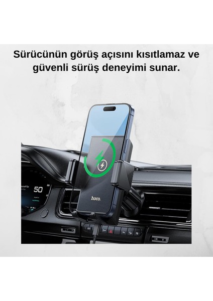 Wireless Magsafe 15W Kablosuz Araç Şarjı Telefon Tutucu Iphone 12 13 14 15 Pro Max Uyumlu fırsatları