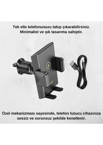 Wireless Magsafe 15W Kablosuz Araç Şarjı Telefon Tutucu Iphone 12 13 14 15 Pro Max Uyumlu indirimleri