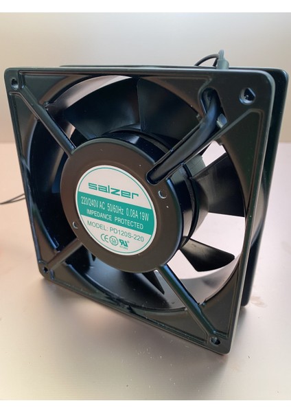 Fan 120X38 Plastik Kanat 220V Ac Kablolu Parmak koruma teli hediyeli fiyatları