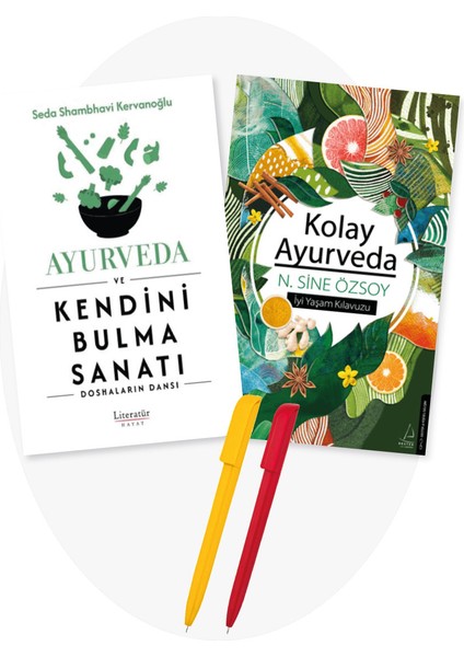 Ayurveda ve Kendini Bulma Sanatı - Kolay Ayurveda - 2 Kitap