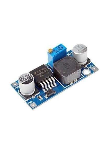 5 Adet LM2596 Mini Ayarlanabilir Voltaj Regülatör Kartı 3A (4-35V ile 1.25-30V)
