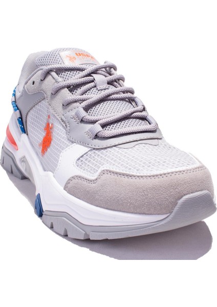 Vincent Gri Turuncu Günlük Erkek Spor Ayakkabı