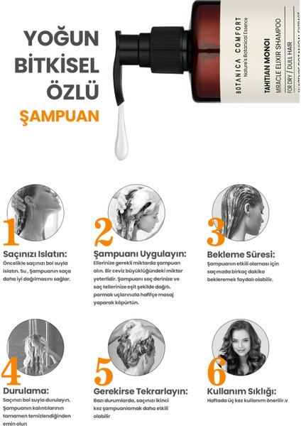 Kuru ve Yıpranmış Saçlar Için Monoi, Argan ve Makademya Yağ Içerikli Nourishing Şampuan 400 ml