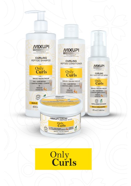 Bukleli ve Dalgalı Saçlar Için Pro-Hair Peptit,l-Karnitin,amino Kompleks Serum 115 ml