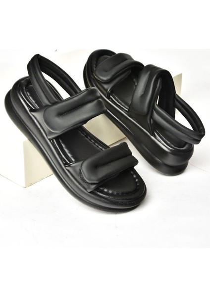 S973910409 Siyah Kadın Sandalet indirimleri