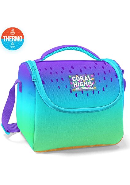 Coral High Kids Mor Lila Renk Geçişli Thermo Beslenme Çantası 11777