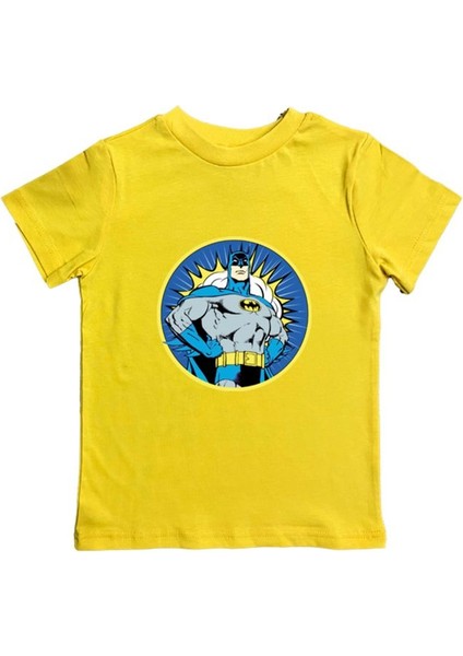 Baskılı Pamuklu Penye Kumaş Yazlık Çocuk Tişört