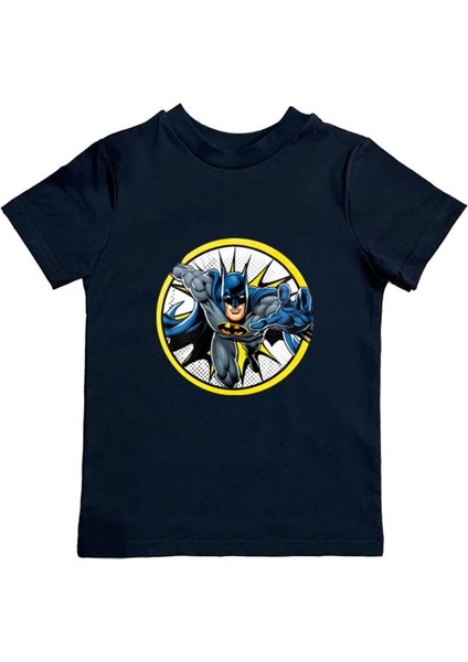 Baskılı Pamuklu Penye Kumaş Yazlık Çocuk Tişört