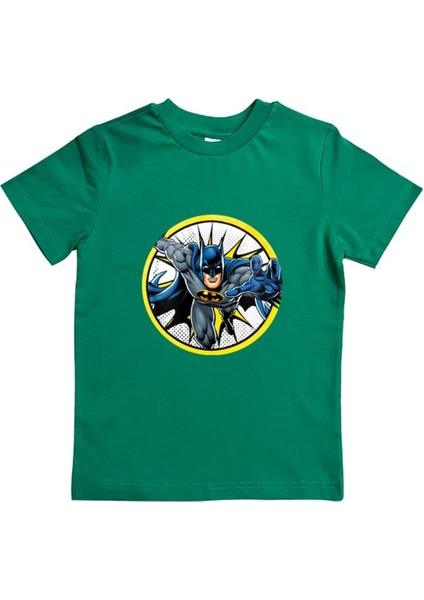 Baskılı Pamuklu Penye Kumaş Yazlık Çocuk Tişört