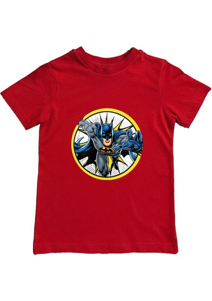 Baskılı Pamuklu Penye Kumaş Yazlık Çocuk Tişört