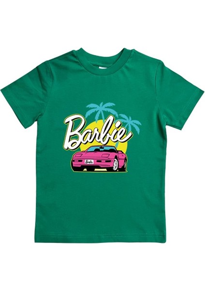 Baskılı Pamuklu Penye Kumaş Yazlık Çocuk Tişört