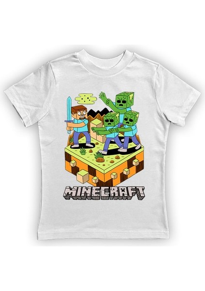 Baskılı Pamuklu Penye Kumaş Yazlık Çocuk Tişört