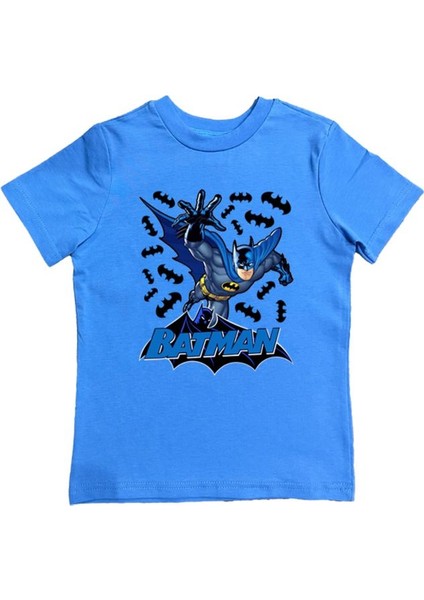 Baskılı Pamuklu Penye Kumaş Yazlık Çocuk Tişört