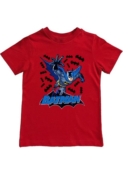 Baskılı Pamuklu Penye Kumaş Yazlık Çocuk Tişört