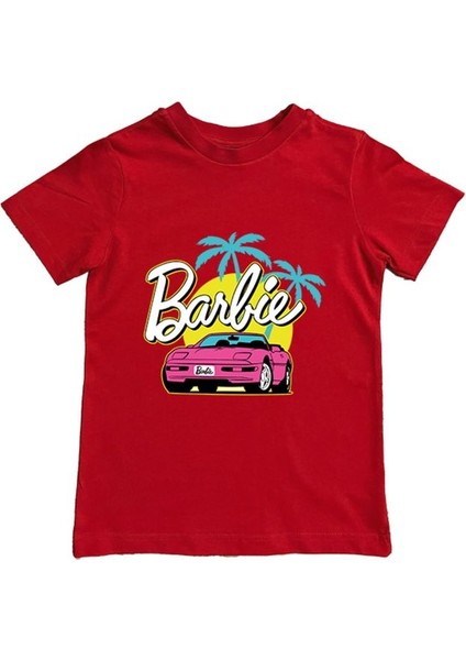 Baskılı Pamuklu Penye Kumaş Yazlık Çocuk Tişört