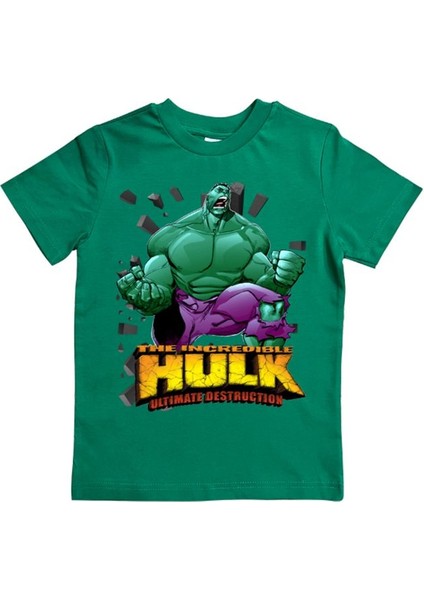 Baskılı Pamuklu Penye Kumaş Yazlık Çocuk Tişört