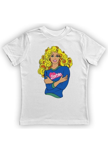 Baskılı Pamuklu Penye Kumaş Yazlık Çocuk Tişört