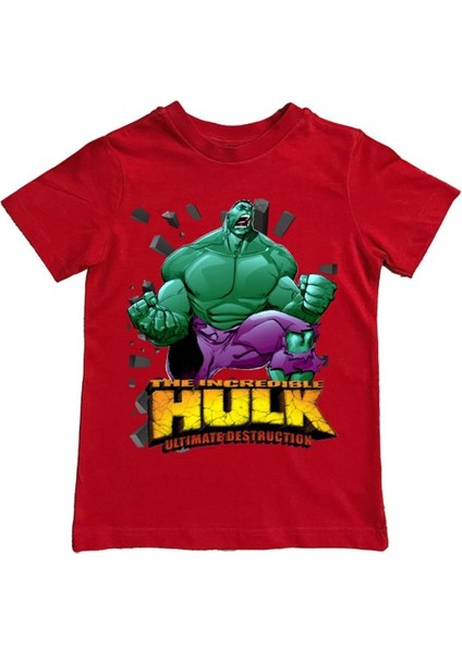 Baskılı Pamuklu Penye Kumaş Yazlık Çocuk Tişört