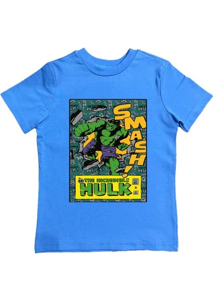 Baskılı Pamuklu Penye Kumaş Yazlık Çocuk Tişört