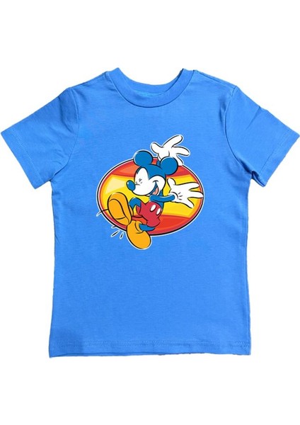 Pj Maskeliler Baskılı Pamuklu Penye Kumaş Yazlık Çocuk Tişört