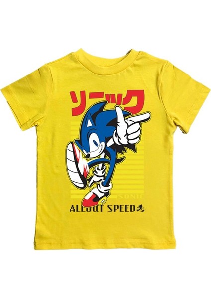Baskılı Pamuklu Penye Kumaş Yazlık Çocuk Tişört