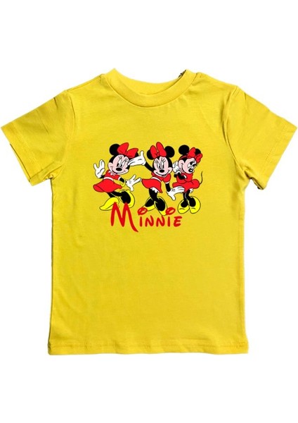 Baskılı Pamuklu Penye Kumaş Yazlık Çocuk Tişört