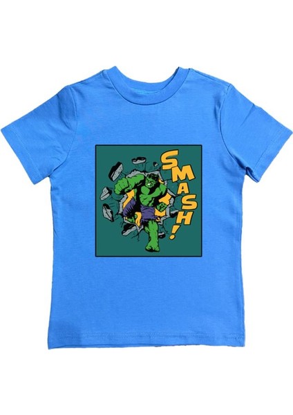 Baskılı Pamuklu Penye Kumaş Yazlık Çocuk Tişört
