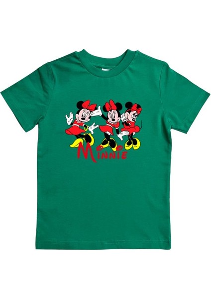 Baskılı Pamuklu Penye Kumaş Yazlık Çocuk Tişört