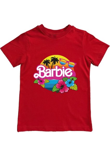 Baskılı Pamuklu Penye Kumaş Yazlık Çocuk Tişört
