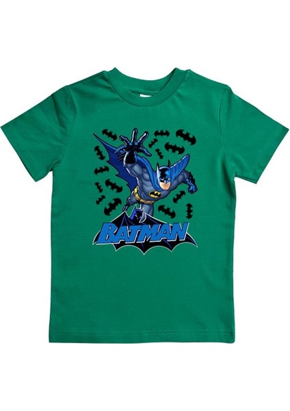 Baskılı Pamuklu Penye Kumaş Yazlık Çocuk Tişört