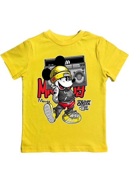 Pj Maskeliler Baskılı Pamuklu Penye Kumaş Yazlık Çocuk Tişört