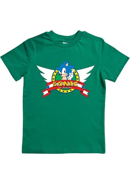 Baskılı Pamuklu Penye Kumaş Yazlık Çocuk Tişört