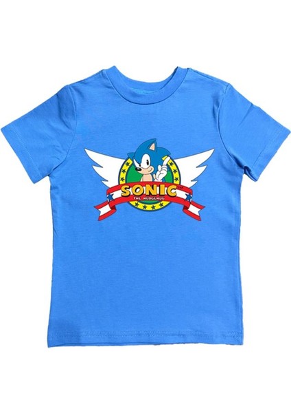 Baskılı Pamuklu Penye Kumaş Yazlık Çocuk Tişört