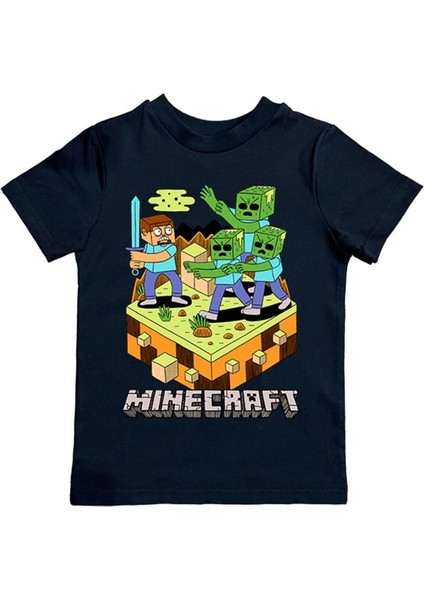 Baskılı Pamuklu Penye Kumaş Yazlık Çocuk Tişört