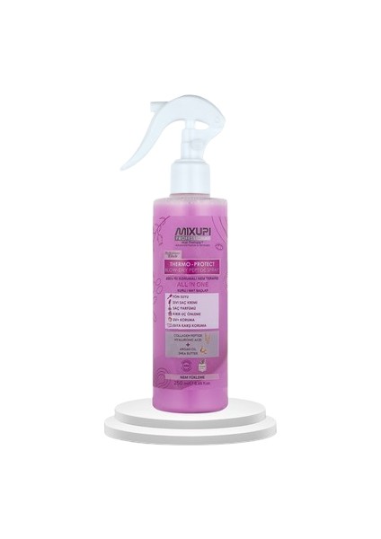 Kuru & Mat Saçlar Için Kolajen Peptit,hyaluronik Asit, Özlü Durulanmayan Sıvı Saç Kremi 250 ml