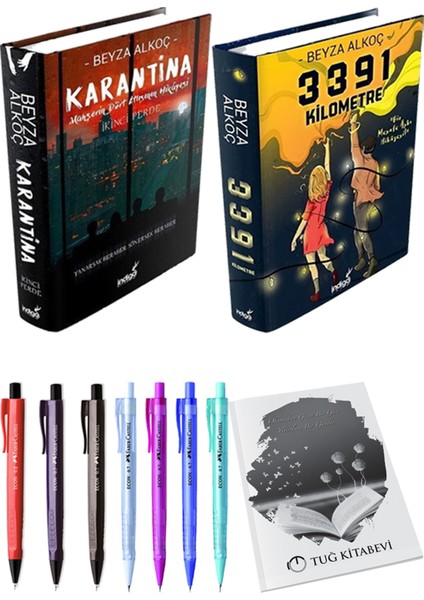 Karantina 2 - 3391 Kilometre + Kalem + Not Defteri