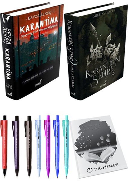 Karantina 2 - Karanlığın Şehri 2 + Kalem + Not Defteri