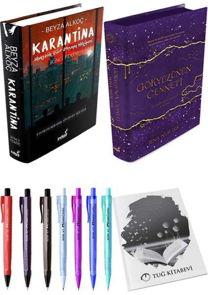 Karantina 2 - Gökyüzünün Cenneti 4 + Kalem + Not Defteri