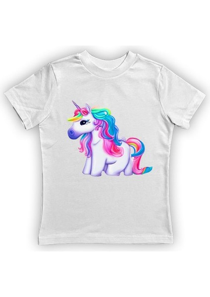 Baskılı Pamuklu Penye Kumaş Yazlık Çocuk Tişört